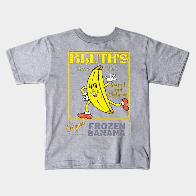 Bluth's Frozen Banana Kids T-Shirt by Thrift Haven505